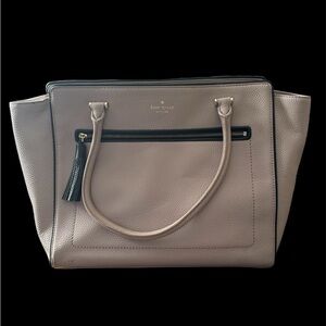 Kate Spade Large Chester Street Allyn Tote Bag in Almonde/Black